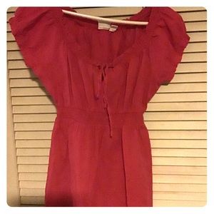 Ladies pink pheasant style pink blouse